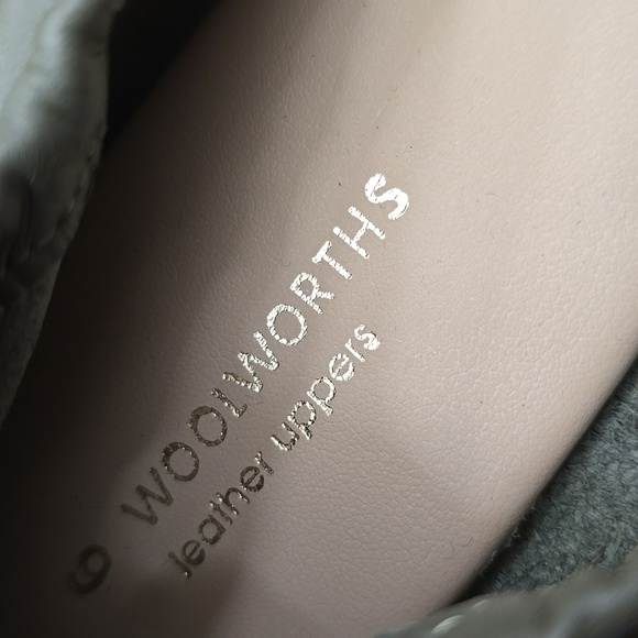 WOOLWORTHS Khaki Green Slippers Women's 9 Green Ballet Flats New - Picture 5 of 5